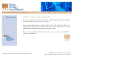 Desktop Screenshot of maineurologyassociates.com